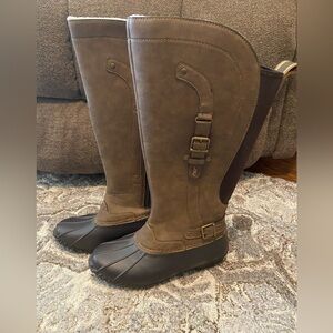 JBU Jambu Colorado Encore Duck Boots Women’s 7 Brown Winter Cozy Rubber